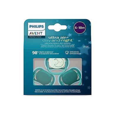 Philips Avent 3-pk. Day-Time & Night-Time Ultra Air Baby Pacifier Set