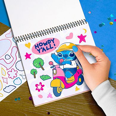 Fashion Angels: Disney Stitch Sticker By Number Portfolio Set