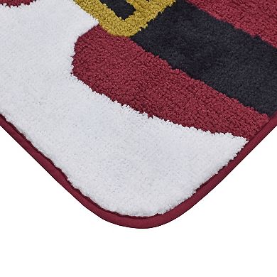 St. Nicholas Square® Santa Lid & Contour Bath Rug Set