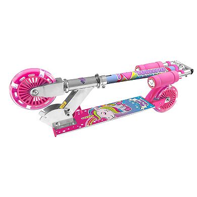 Ozbozz: Unicorn Magical Sparkles Scooter with Flashing Wheels