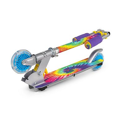 Ozbozz: Tie Dye Flashing Scooter