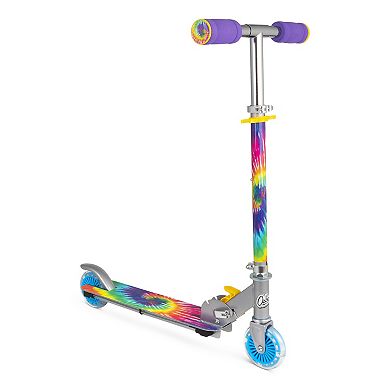 Ozbozz: Tie Dye Flashing Scooter