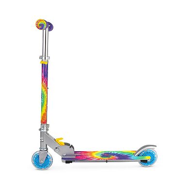 Ozbozz: Tie Dye Flashing Scooter