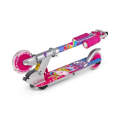 Ozbozz: Unicorn Sparkles Flashing Scooter