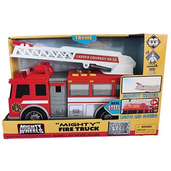 Mighty Wheels Indoor / Outdoor Mighty Fire Truck Toy