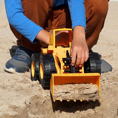 Mighty Wheels Mega Front Loader Construction Vehicle Toy