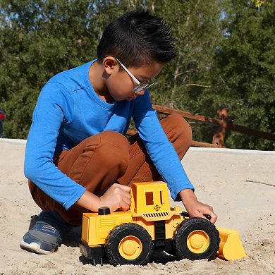 Mighty Wheels Mega Front Loader Construction Vehicle Toy