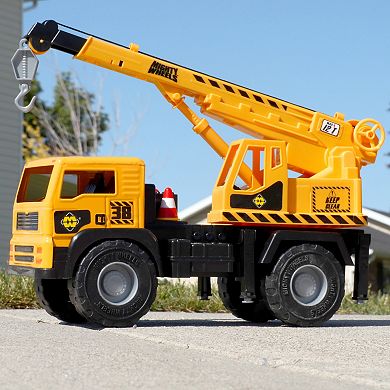 Mighty Wheels Mighty Mobile Crane Toy
