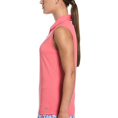 Women's Grand Slam Sleeveless Airflux Polo Shirt