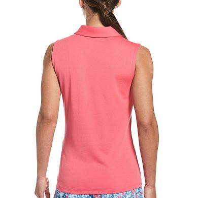 Women's Grand Slam Sleeveless Airflux Polo Shirt