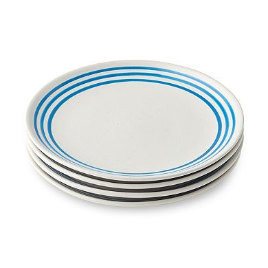 Certified International Dockside Blue 4-pc. Salad Plates