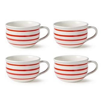 Certified International Dockside Red Chowder Bowls