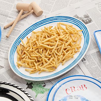 Certified International Dockside Oval Platter