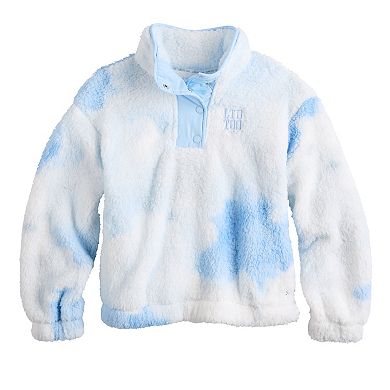 Girls 7-16 Limited Too Sherpa Quarter Snap Pullover