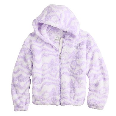 Girls 7-16 Limited Too Sherpa Full Zip Hoodie