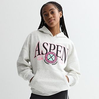Girls 7-16 Limited Too Oversized Graphic Hoodie