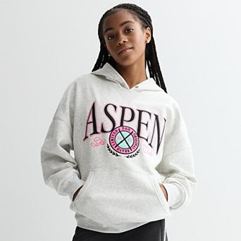 Girls 7-16 Limited Too Oversized Graphic Hoodie