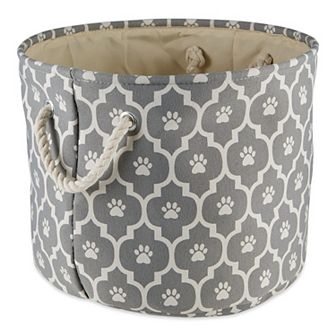 Bone Dry Round Pet Toy Bin