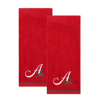 St. Nicholas Square® Monogram Towel Set of 2