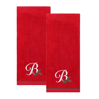 St. Nicholas Square® Monogram Towel Set of 2