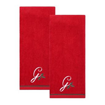 St. Nicholas Square® Monogram Towel Set of 2