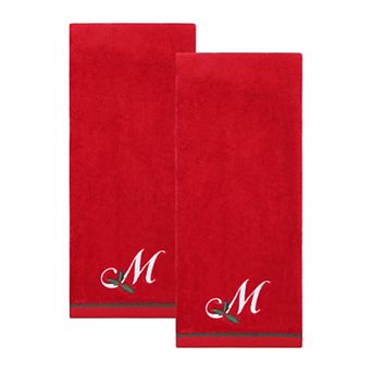 St. Nicholas Square® Monogram Towel Set of 2