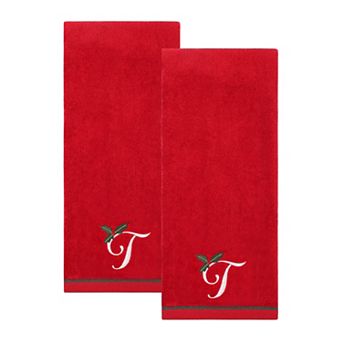 St. Nicholas Square® Monogram Towel Set of 2