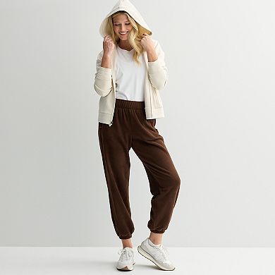 Petite Tek Gear® Micro Fleece Joggers