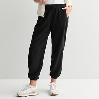 Petite Tek Gear® Micro Fleece Joggers