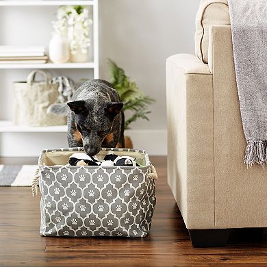 Bone Dry Lattice Pet Toy Bin