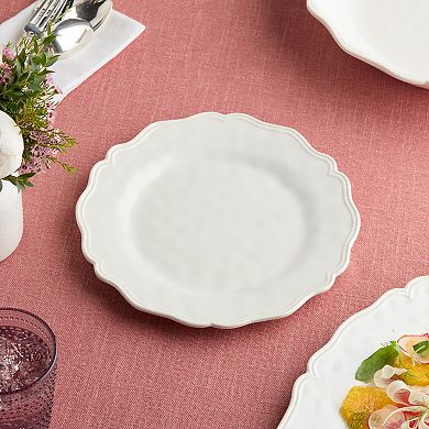 Certified International Isabella Crackle Teal 4-pc. Dinner Plates