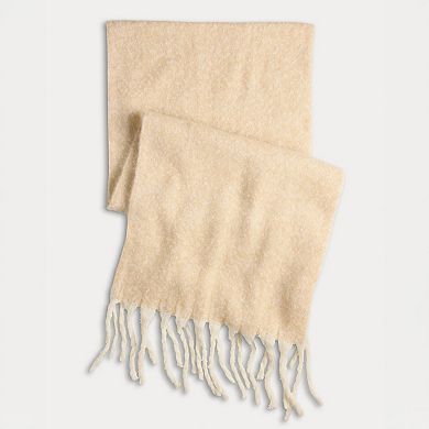 Women's Sonoma Goods For Life® Heathered Noodle Fringe Scarf