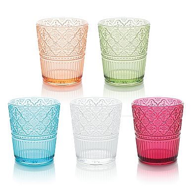 Certified International Victoria Green 6-pc. DOF Glasses