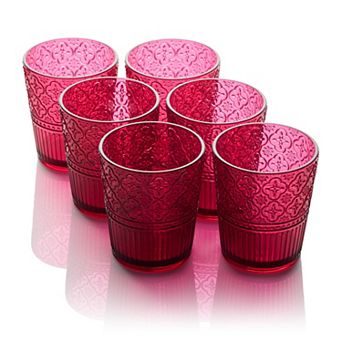 Certified International Victoria Green 6 pc DOF Glasses