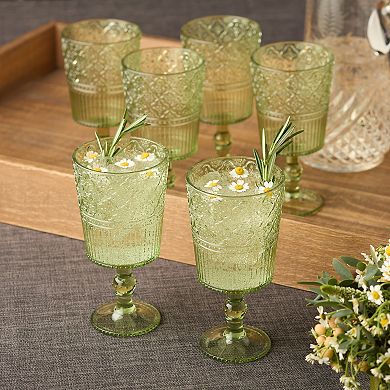 Certified International 6-pc. Victoria All Purpose Goblets