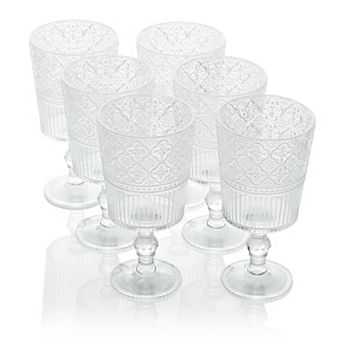 Certified International 6 pc Victoria All Purpose Goblets
