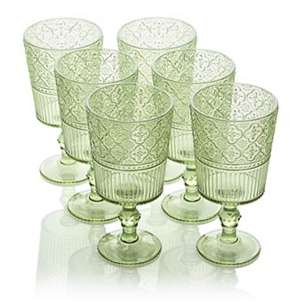Certified International 6 pc Victoria All Purpose Goblets