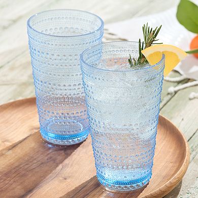 Certified International Sante Fe Orange 6-pc. Ice Tea Glasses
