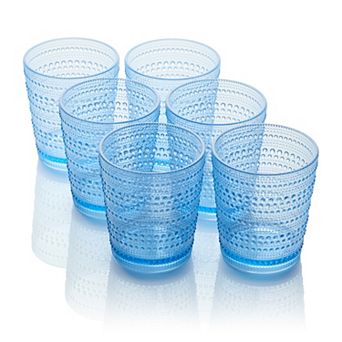 Certified International Sante Fe Orange 6 pc DOF Glasses