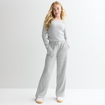 Girls 7-16 Limited Too 2 pc Hacci Long Sleeve Top & Pants Set