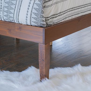 Linon Polly Bed & 2 Nightstands 3-pc. Bedroom Furniture Set