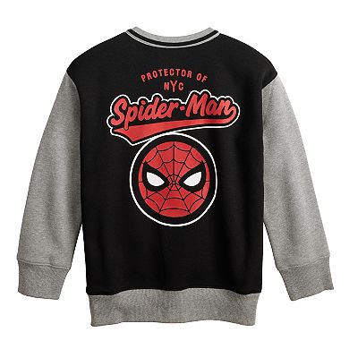 Boys 4-12 Jumping Beans® Marvel Spider-Man Varsity Bomber Jacket