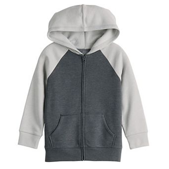 Boys 4-12 Jumping Beans® Full Zip Raglan Fleece Hoodie
