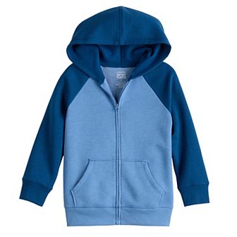 Boys 4-12 Jumping Beans® Full Zip Raglan Fleece Hoodie