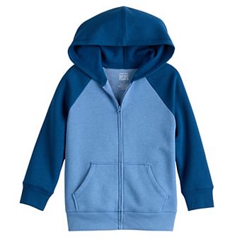 Boys 4-12 Jumping Beans® Full Zip Raglan Fleece Hoodie