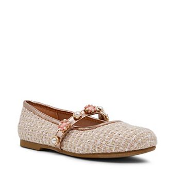 DV by Dolce Vita Marloh Little Kid Girls Bow Accent Ballet Flats