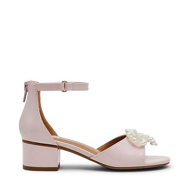 DV by Dolce Vita Giorgia Little Kid Girls Block Heel Ankle Strap Dress Shoes