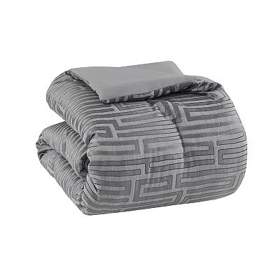 Madison Park Hayden 10-Piece Luxury Jacquard Comforter Set with Quilt and Throw Pillows