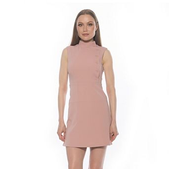 Women's ALEXIA ADMOR Sleeveless Button Down Fit And Flare Dress