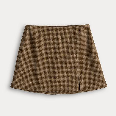 Juniors' SO® A-Line Mini Skort